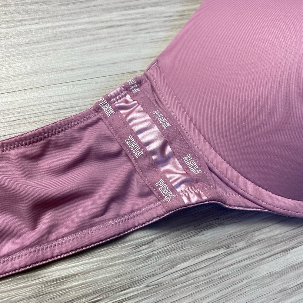 Victoria’s Secret Lilac Purple Y Racerback Push-up Bra size 34C - Picture 6 of 9